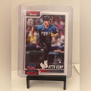 OTTO KEMP 2026 TOPPS SERIES ROOKIE CARD-75th Anniversary